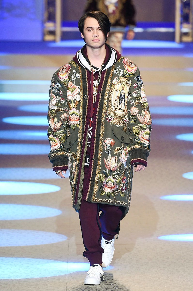 Dolce & Gabbana 2018 Fall/Winter Collection milan fashion week men's