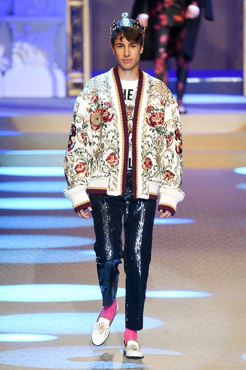 Dolce & Gabbana 2018 Fall/Winter Collection milan fashion week men's