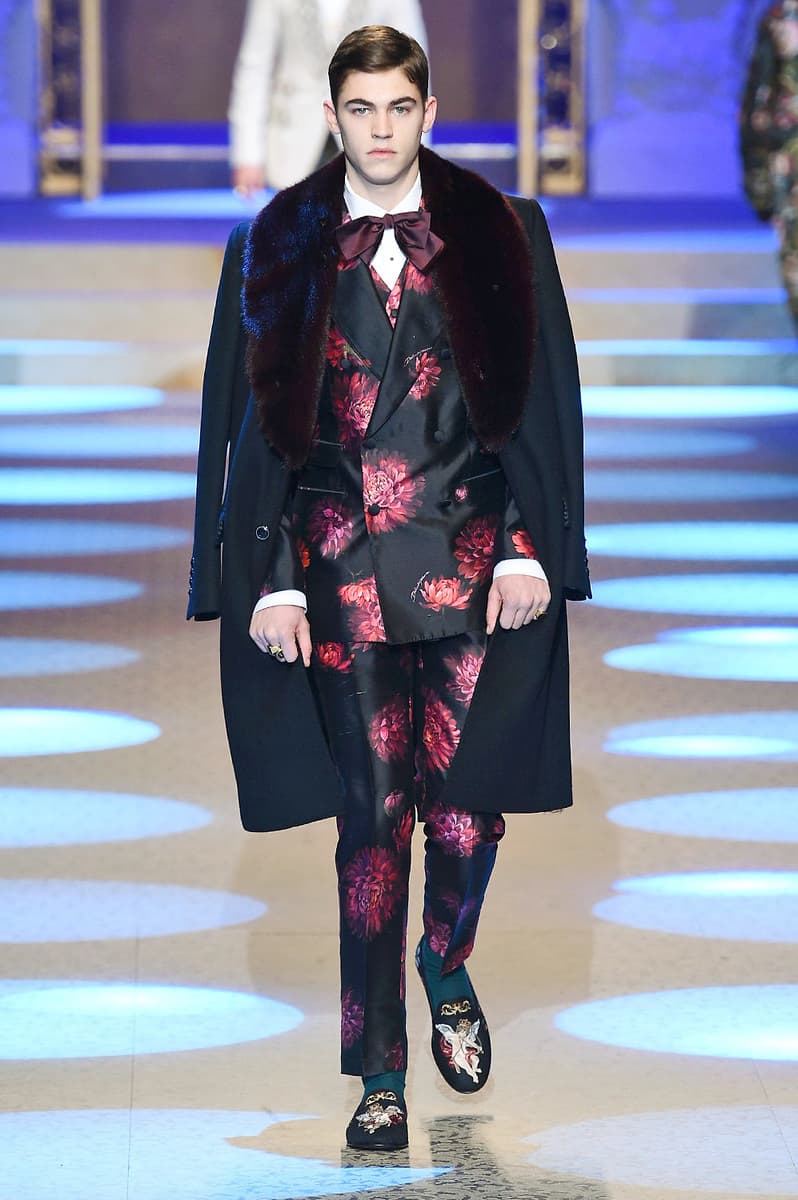 Dolce & Gabbana 2018 Fall/Winter Collection milan fashion week men's