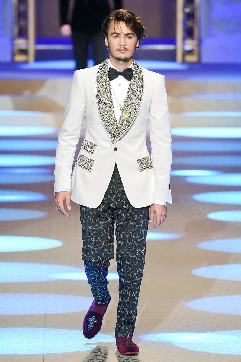 Dolce & Gabbana 2018 Fall/Winter Collection milan fashion week men's