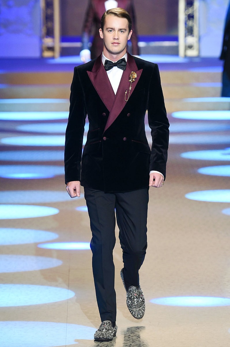 Dolce & Gabbana 2018 Fall/Winter Collection milan fashion week men's