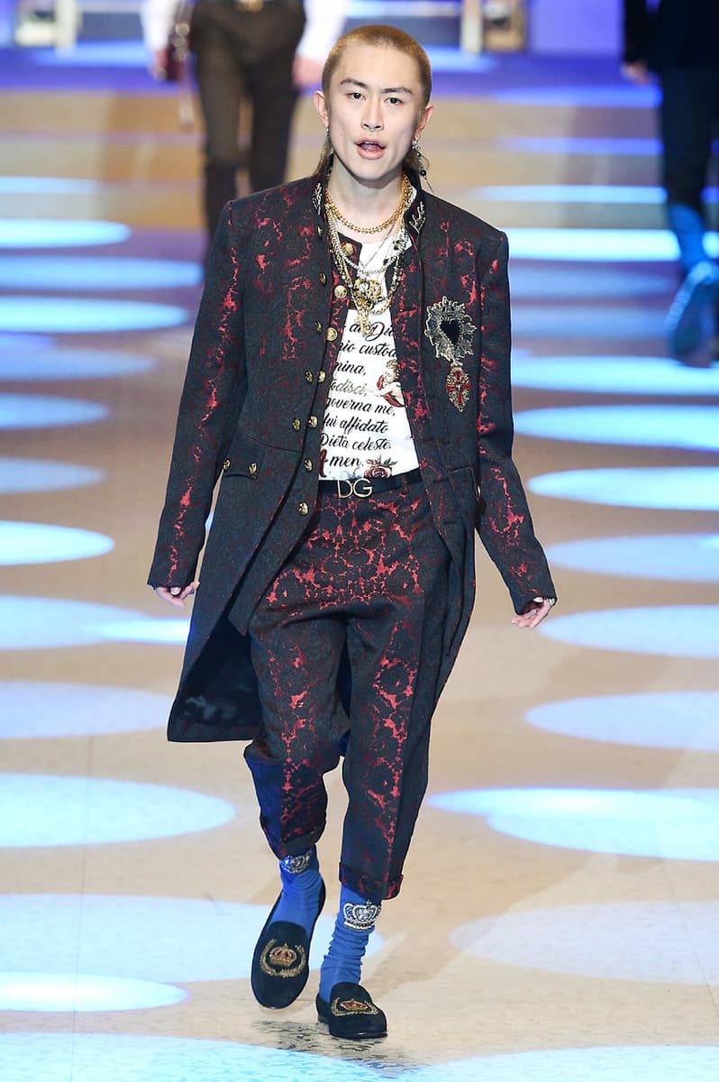 Dolce & Gabbana 2018 Fall/Winter Collection milan fashion week men's