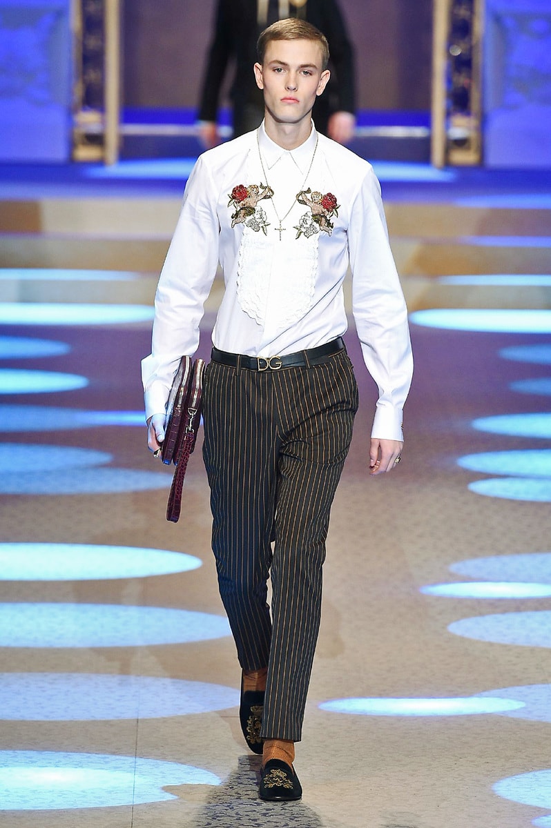 Dolce & Gabbana 2018 Fall/Winter Collection milan fashion week men's