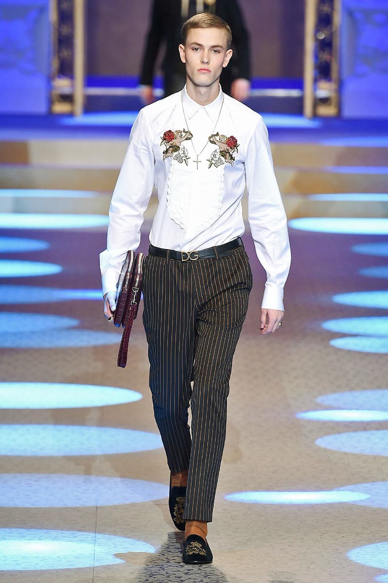 Dolce & Gabbana 2018 Fall/Winter Collection milan fashion week men's
