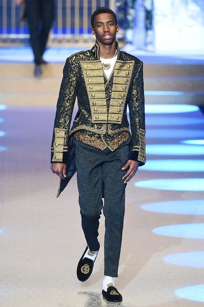 Dolce & Gabbana 2018 Fall/Winter Collection milan fashion week men's