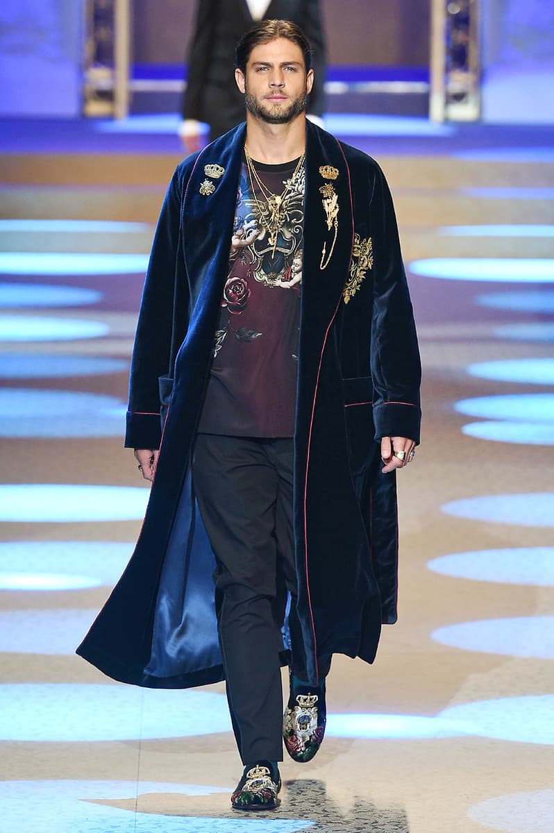 Dolce & Gabbana 2018 Fall/Winter Collection milan fashion week men's