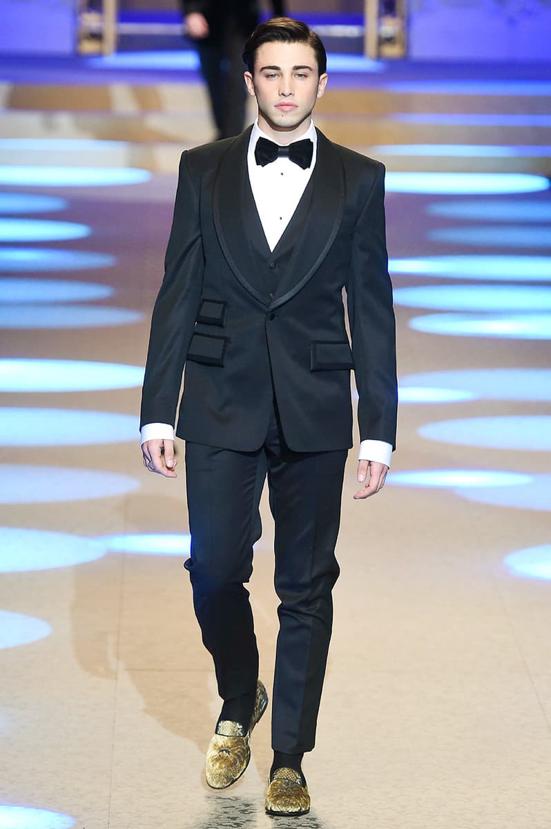 Dolce & Gabbana 2018 Fall/Winter Collection milan fashion week men's