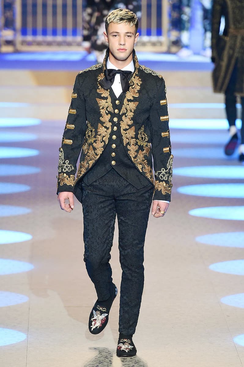 Dolce & Gabbana 2018 Fall/Winter Collection milan fashion week men's