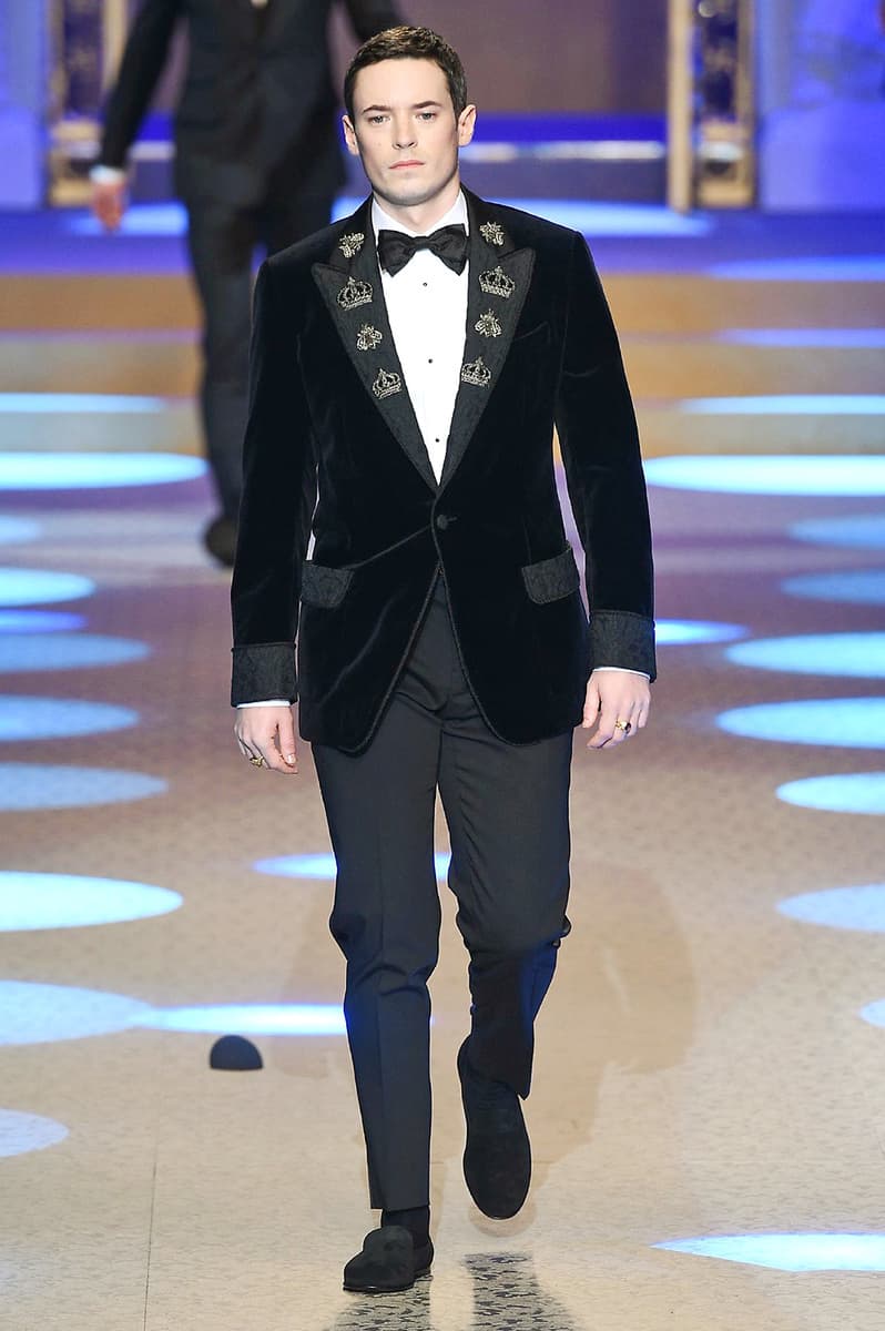 Dolce & Gabbana 2018 Fall/Winter Collection milan fashion week men's