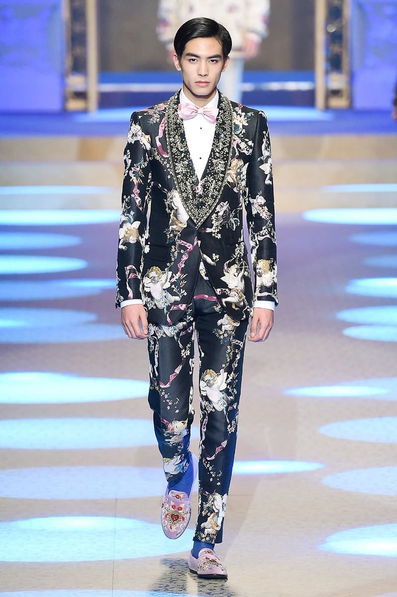 Dolce & Gabbana 2018 Fall/Winter Collection milan fashion week men's