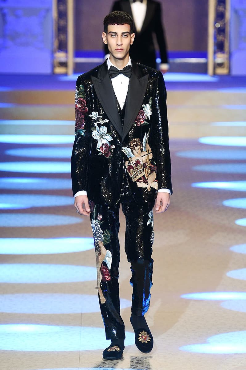 Dolce & Gabbana 2018 Fall/Winter Collection milan fashion week men's