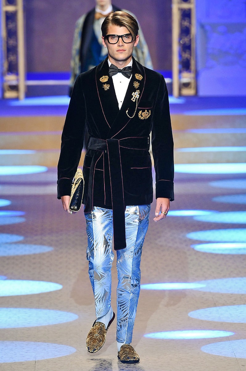 Dolce & Gabbana 2018 Fall/Winter Collection milan fashion week men's