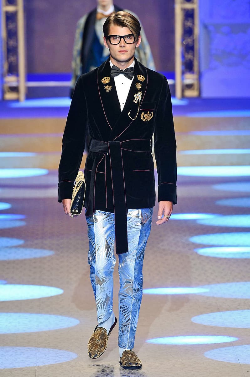 Dolce & Gabbana 2018 Fall/Winter Collection milan fashion week men's