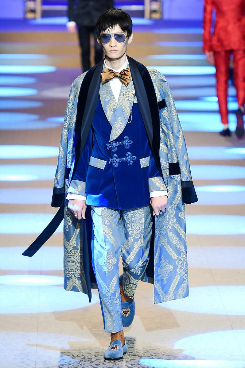 Dolce & Gabbana 2018 Fall/Winter Collection milan fashion week men's
