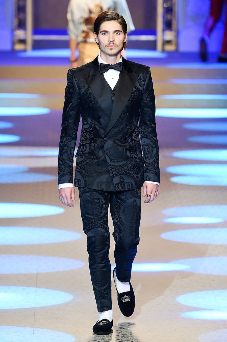 Dolce & Gabbana 2018 Fall/Winter Collection milan fashion week men's