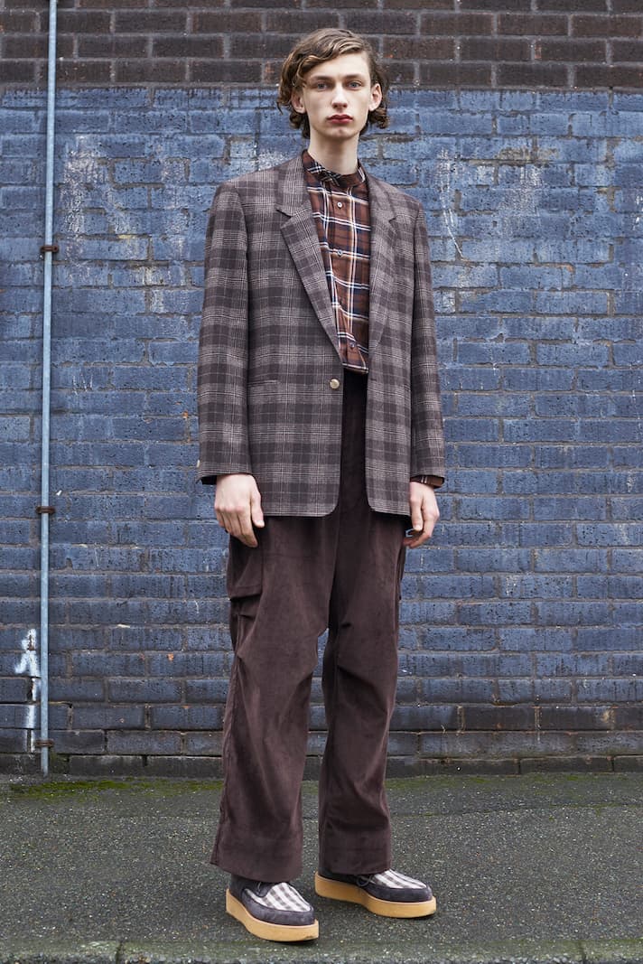 E.Tautz Fall/Winter 2018 Collection english england london heritage plaid garments lookbooks