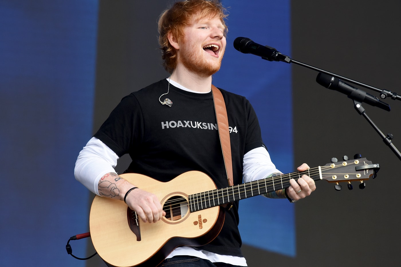 Ed Sheeran Shares "Castle on the Hill" & "Shape of You"