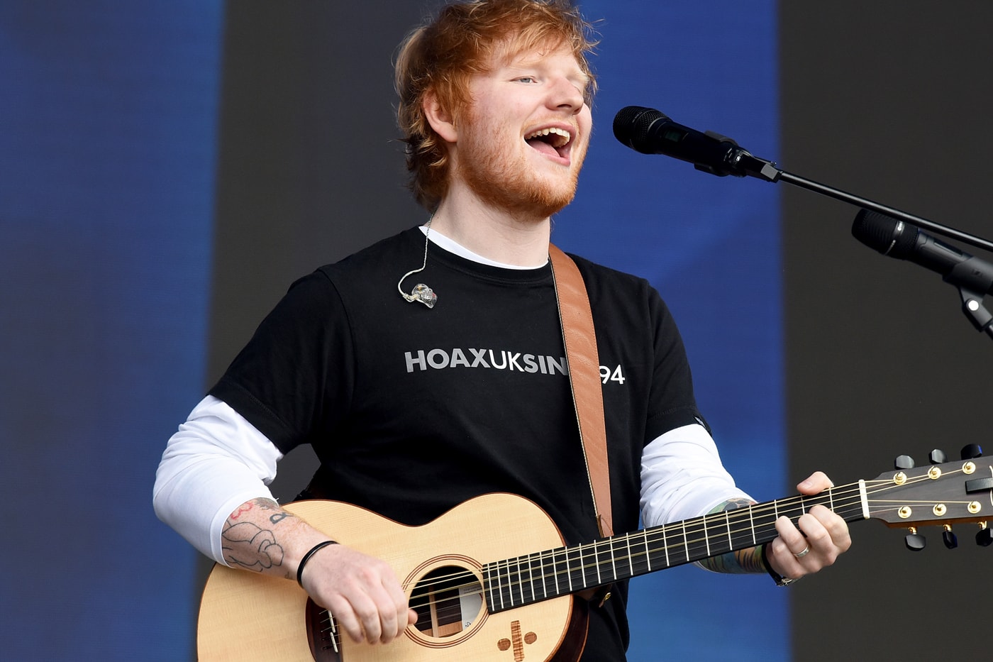 Watch Ed Sheeran Cover 'The Fresh Prince of Bel-Air' Theme Song Music Capital Evening Show Will Smith