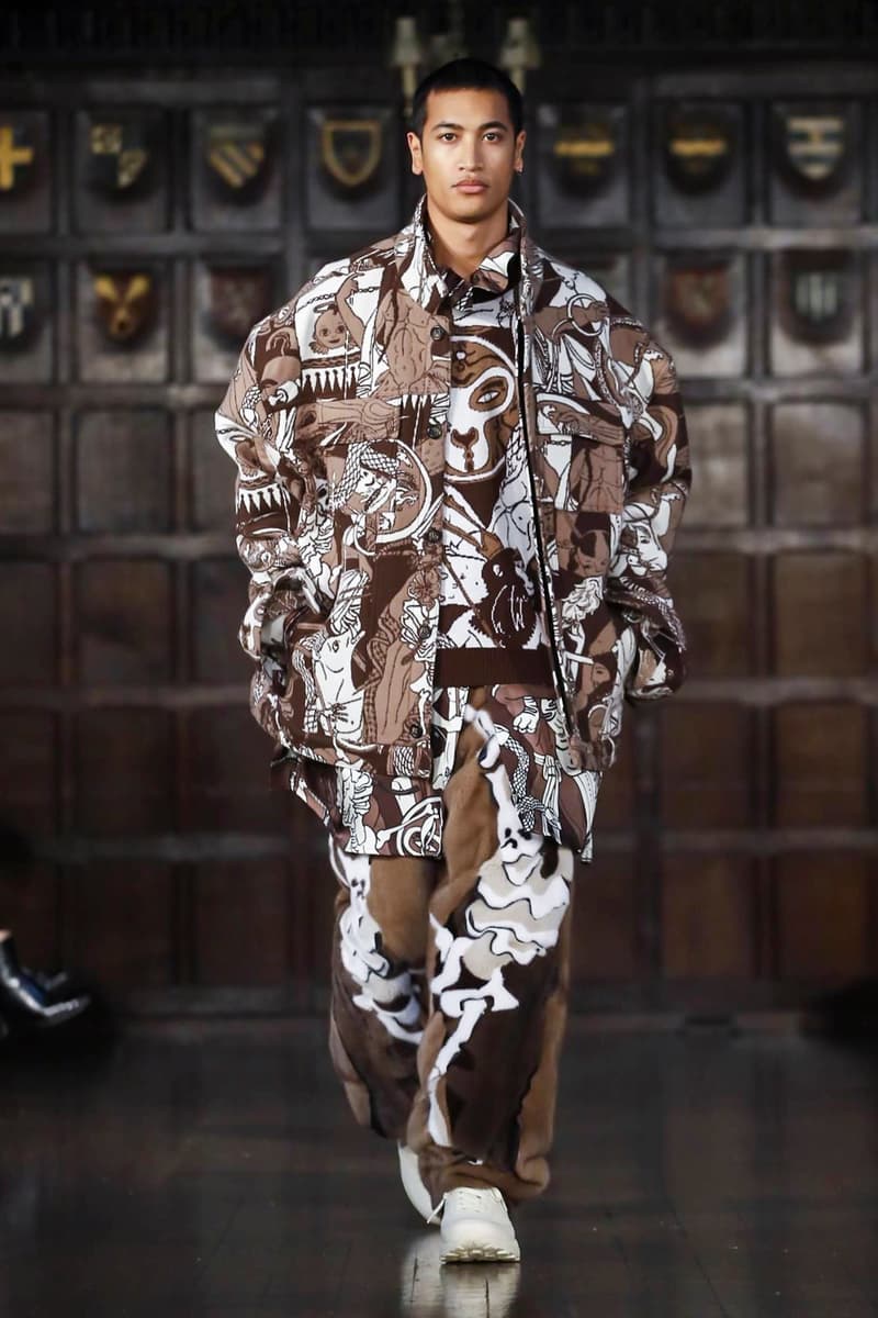 Edward Crutchley 2018 Fall Winter london fashion week london fashion week mens lfwm