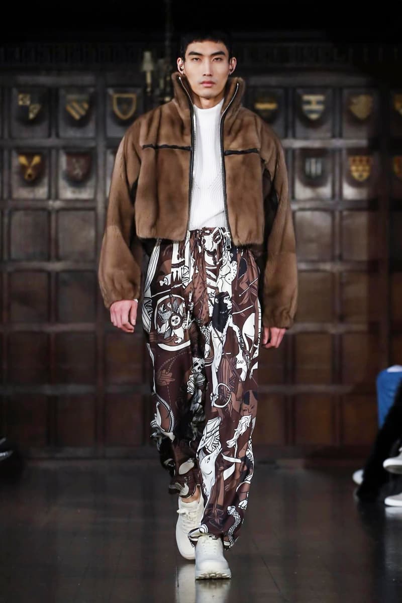 Edward Crutchley 2018 Fall Winter london fashion week london fashion week mens lfwm