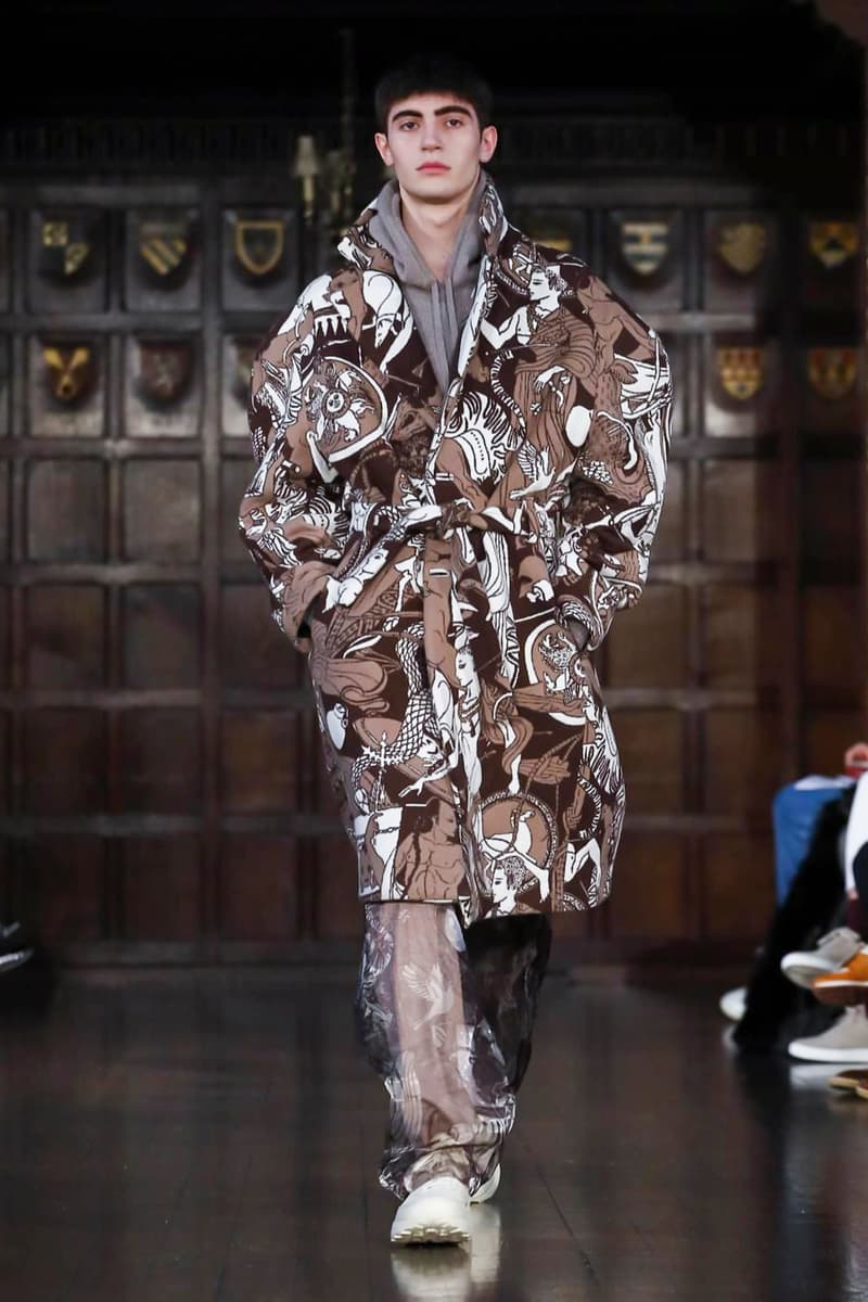 Edward Crutchley 2018 Fall Winter london fashion week london fashion week mens lfwm