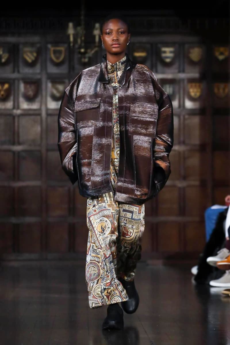 Edward Crutchley 2018 Fall Winter london fashion week london fashion week mens lfwm