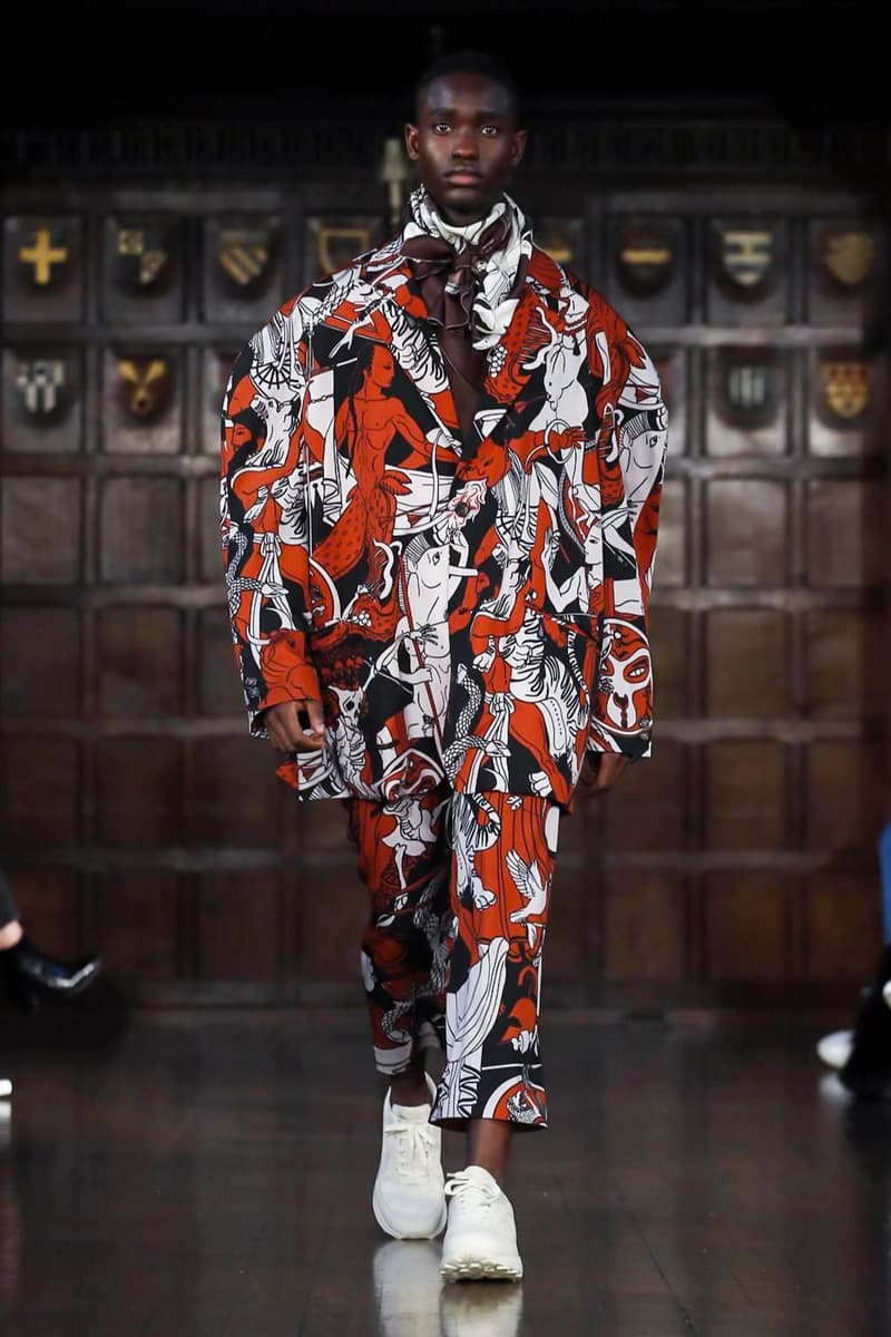 Edward Crutchley 2018 Fall Winter london fashion week london fashion week mens lfwm