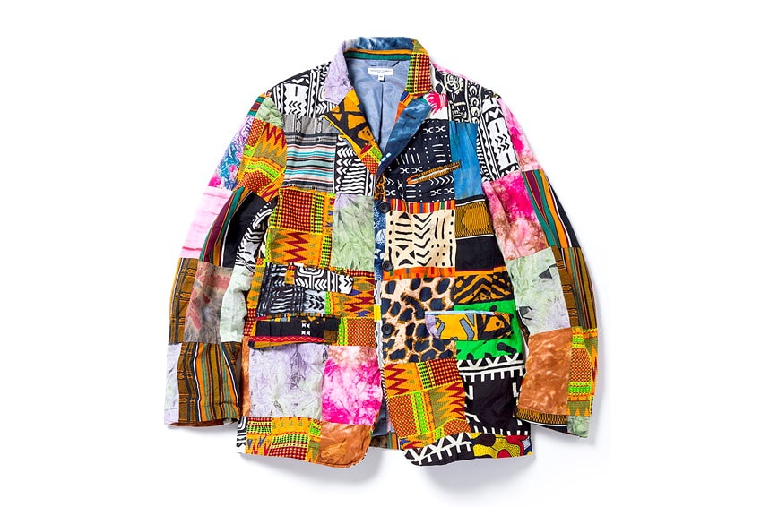 Engineered Garments Andover Jacket Spring Summer 2018 Patchwork Prints