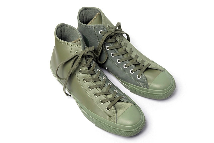 Engineered Garments x Converse All-Star military green olive beams release info purchase