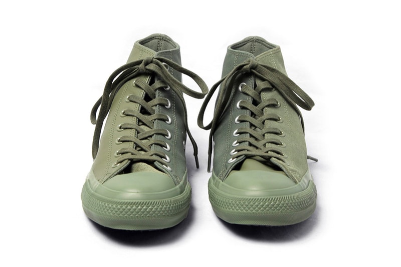 Engineered Garments x Converse All-Star military green olive beams release info purchase