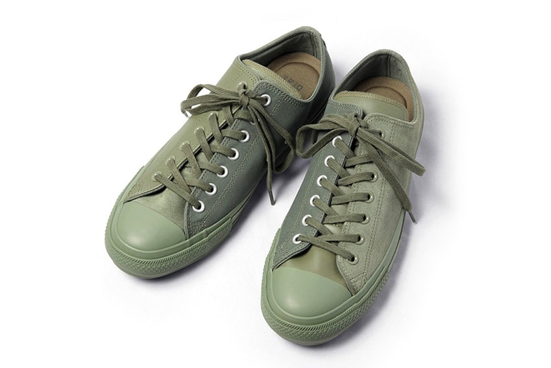 Engineered Garments x Converse All-Star military green olive beams release info purchase