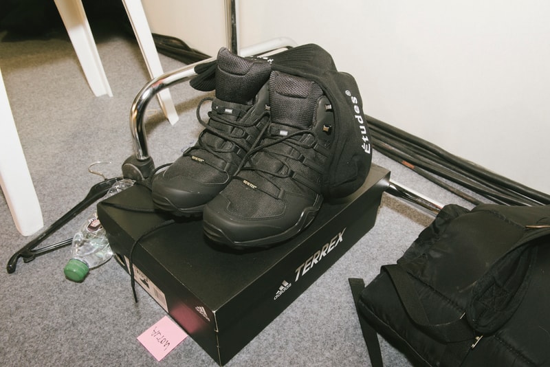 Études Fall/Winter 2018 Backstage Paris Fashion Week adidas Terrex Sneaker Collaboration