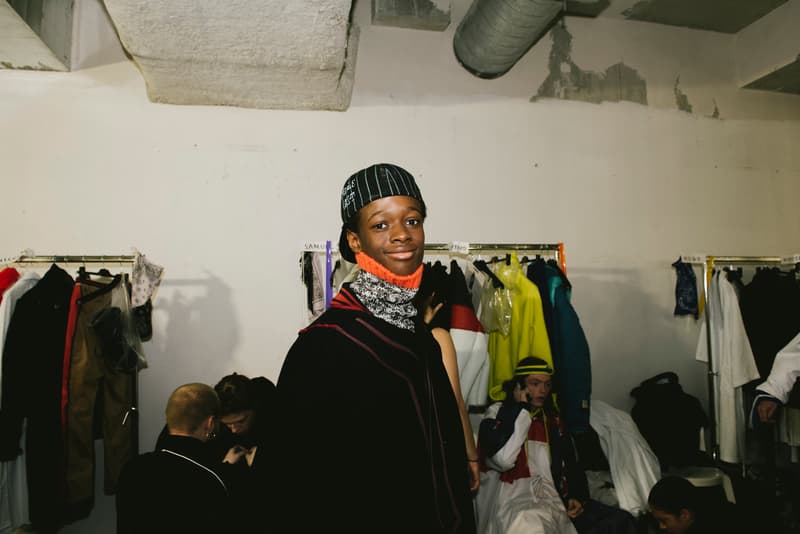 FACETASM Fall/Winter 2018 Paris Fashion Week Backstage Imagery Luka Sabbat Grown-Ish