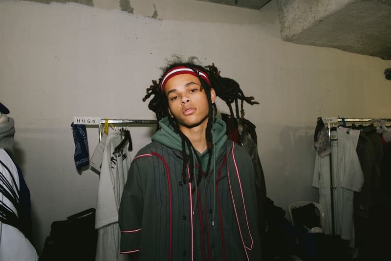 FACETASM Fall/Winter 2018 Paris Fashion Week Backstage Imagery Luka Sabbat Grown-Ish