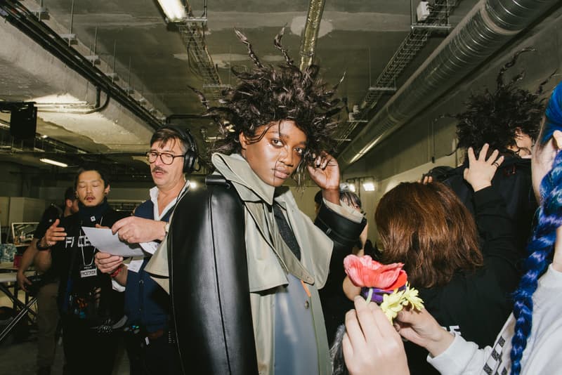 FACETASM Fall/Winter 2018 Paris Fashion Week Backstage Imagery Luka Sabbat Grown-Ish