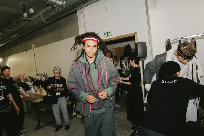 FACETASM Fall/Winter 2018 Paris Fashion Week Backstage Imagery Luka Sabbat Grown-Ish