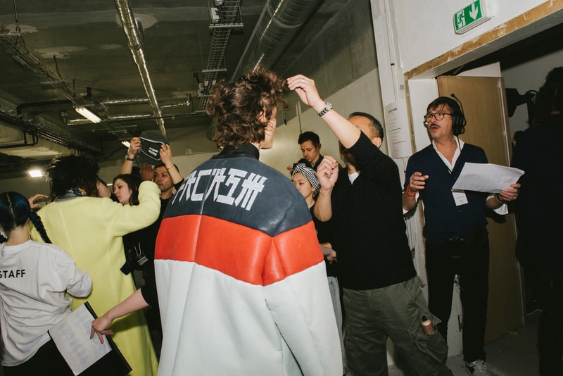 FACETASM Fall/Winter 2018 Paris Fashion Week Backstage Imagery Luka Sabbat Grown-Ish