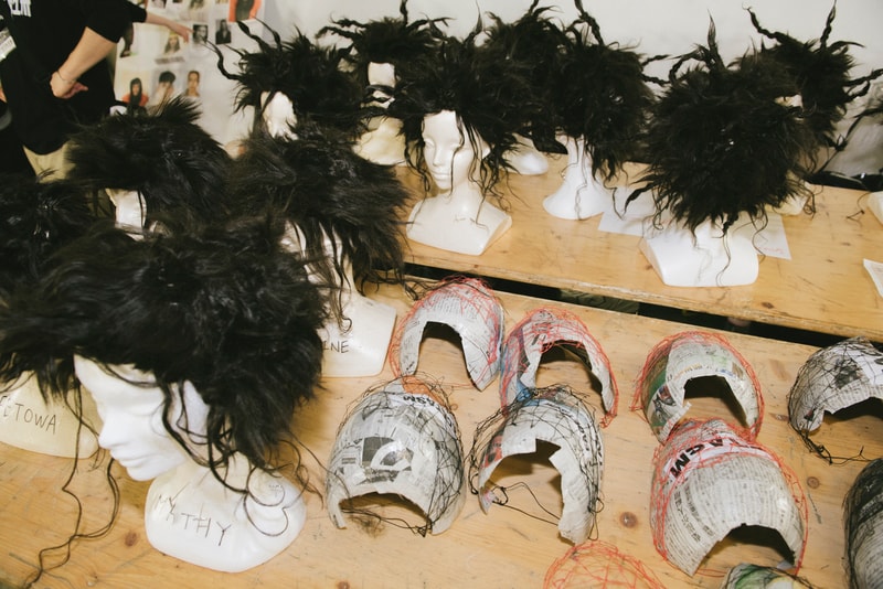 FACETASM Fall/Winter 2018 Paris Fashion Week Backstage Imagery Luka Sabbat Grown-Ish