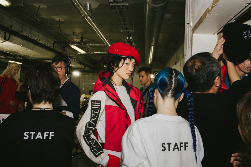 FACETASM Fall/Winter 2018 Paris Fashion Week Backstage Imagery Luka Sabbat Grown-Ish