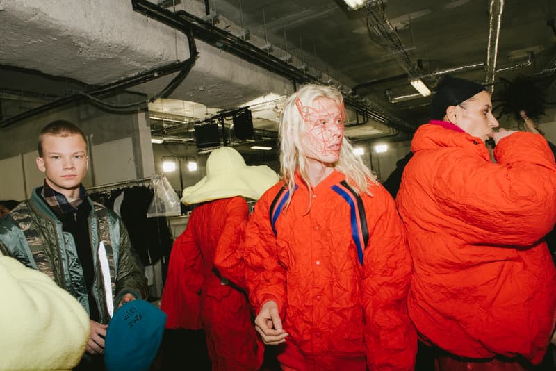 FACETASM Fall/Winter 2018 Paris Fashion Week Backstage Imagery Luka Sabbat Grown-Ish