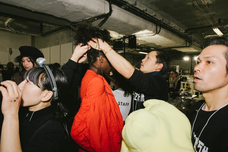 FACETASM Fall/Winter 2018 Paris Fashion Week Backstage Imagery Luka Sabbat Grown-Ish