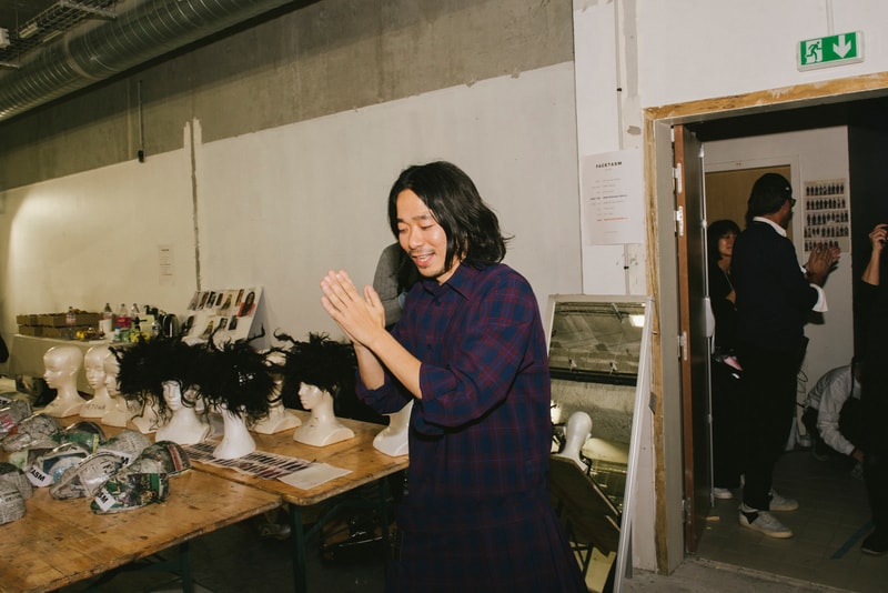 FACETASM Fall/Winter 2018 Paris Fashion Week Backstage Imagery Luka Sabbat Grown-Ish