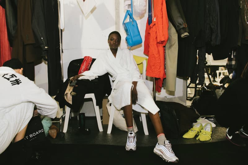 FACETASM Fall/Winter 2018 Paris Fashion Week Backstage Imagery Luka Sabbat Grown-Ish