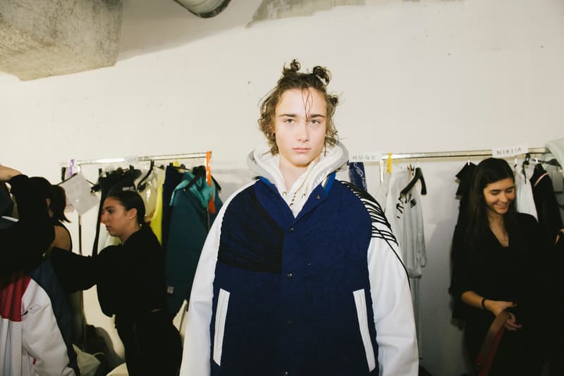 FACETASM Fall/Winter 2018 Paris Fashion Week Backstage Imagery Luka Sabbat Grown-Ish