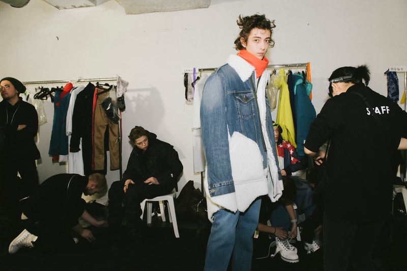 FACETASM Fall/Winter 2018 Paris Fashion Week Backstage Imagery Luka Sabbat Grown-Ish