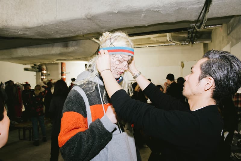 FACETASM Fall/Winter 2018 Paris Fashion Week Backstage Imagery Luka Sabbat Grown-Ish