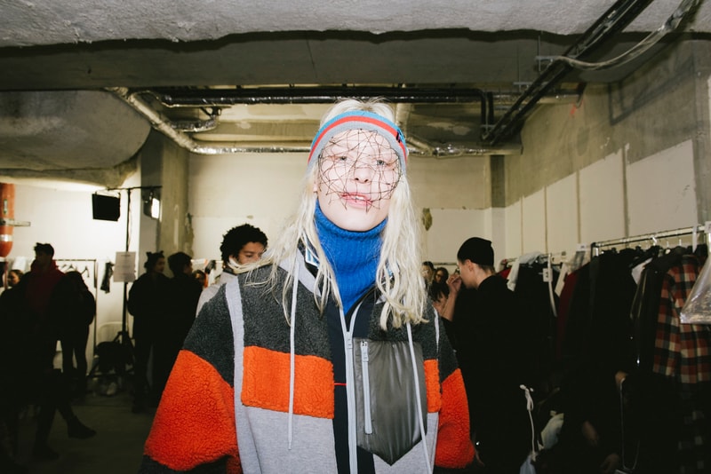 FACETASM Fall/Winter 2018 Paris Fashion Week Backstage Imagery Luka Sabbat Grown-Ish
