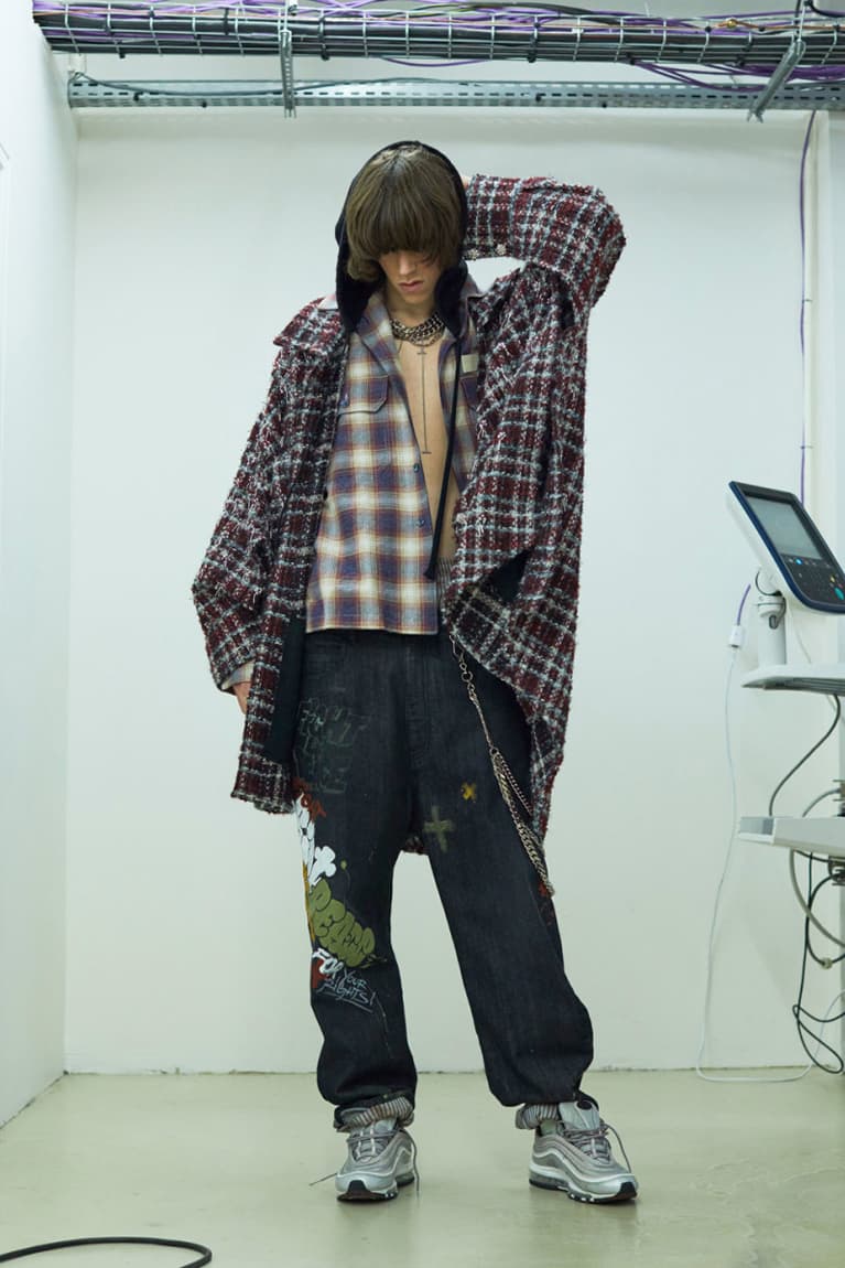 Faith Connexion Fall/Winter 2018 collection kappa trackpants lookbook