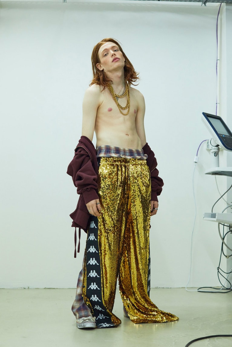 Faith Connexion Fall/Winter 2018 collection kappa trackpants lookbook