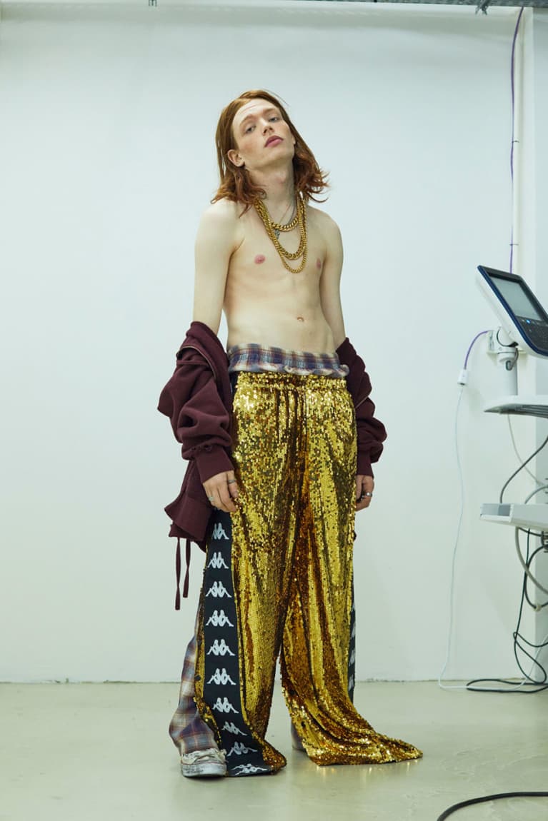 Faith Connexion Fall/Winter 2018 collection kappa trackpants lookbook